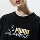 Moteriški marškinėliai PUMA MARŠKINĖLIAI PUMA X PEANUTS W TEE 53115801 spalva juoda