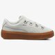 Moteriški kedai PUMA PLATFORM V2 SUEDE 36646102 spalva rusvai gelsva