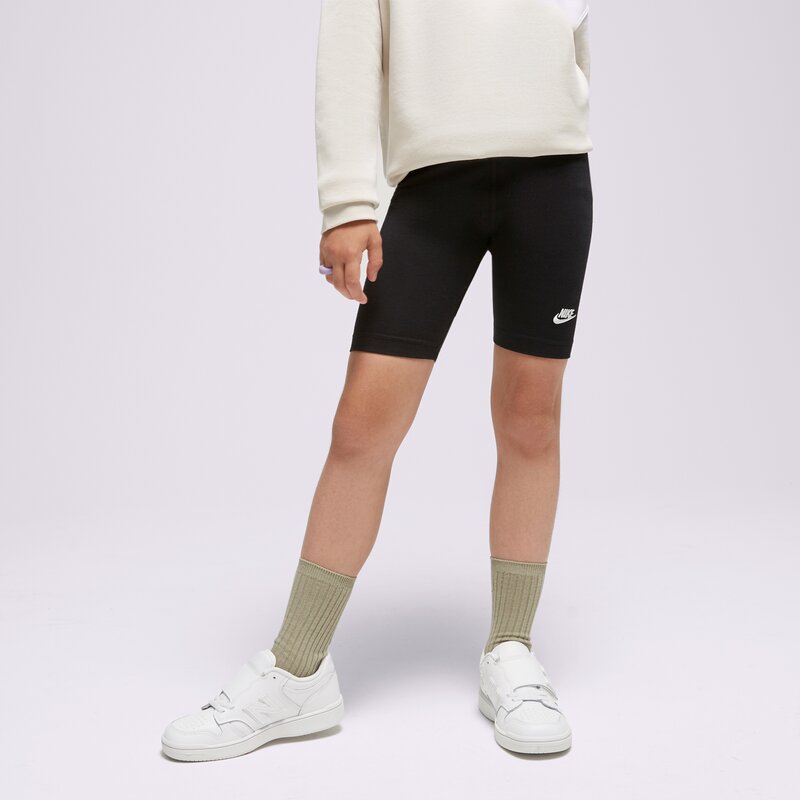 NIKE ŠORTAI (G)NSW 7IN BIKE SHRT BLK GIRL