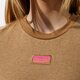 Moteriški marškinėliai ADIDAS MARŠKINĖLIAI CROPPED TEE gn4327 spalva ruda