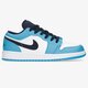 Vaikiški kedai AIR JORDAN 1 LOW  553560-144 spalva mėlyna