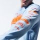 Vyriški marškinėliai ADIDAS MARŠKINĖLIAI CRUNCHY LS TEE gj9581 spalva mėlyna