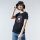 Moteriški marškinėliai CONVERSE MARŠKINĖLIAI CHUCK PATCH NOVA TEE 10017759-a03 spalva juoda