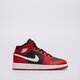 Vaikiški kedai AIR JORDAN 1 MID BG dq8423-061 spalva raudona