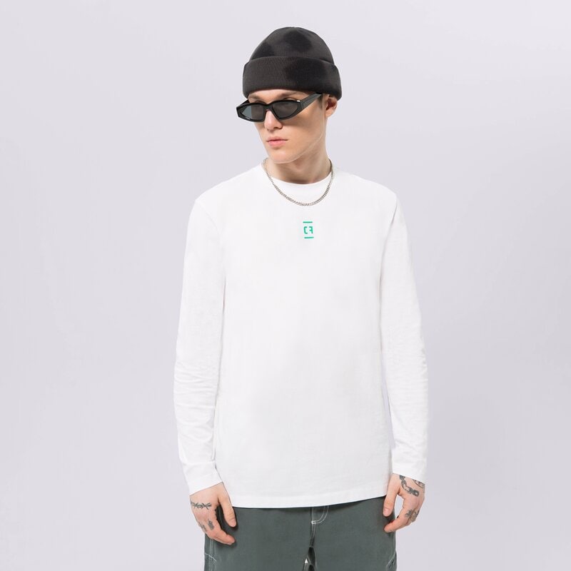 CONFRONT MARŠKINĖLIAI LONGSLEEVE WHITE