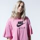 Moteriški marškinėliai NIKE MARŠKINĖLIAI W NSW AIR MARŠKINĖLIAI SS BF cj3105-693 spalva rožinė