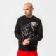 Vyriškas džemperis NEW ERA DŽEMPERIS WASHED GRAPHIC NETS BROOKLYN NETS BLK 13083868 spalva juoda