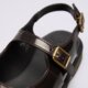 Moteriški sandalai DR.MARTENS MADALINE MARY JANE 42133600 spalva tamsiai raudona