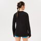 Moteriški marškinėliai ADIDAS MARŠKINĖLIAI 3STR LONGSLEEVE gn2911 spalva juoda