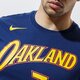 Vyriški marškinėliai NIKE MARŠKINĖLIAI GSW M NK TEE ES CE NN NBA ct9425-419 spalva tamsiai mėlyna