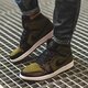Vyriški kedai AIR JORDAN 1 MID 554724301 spalva žalia