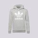 Vaikiškas džemperis ADIDAS DŽEMPERIS SU GOBTUVU TREFOIL HOODIE BOY ge1979 spalva pilka
