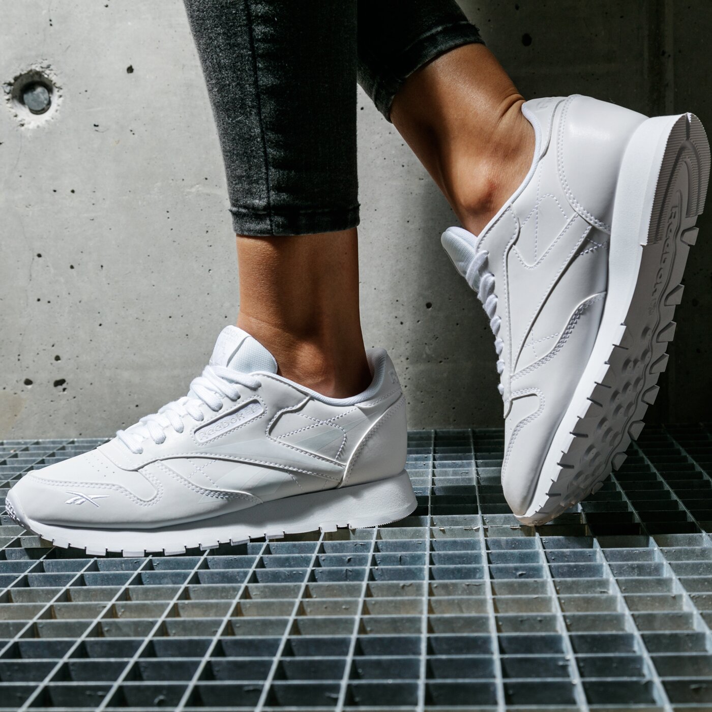 Reebok Classic Leather Shoes - White | Reebok Australia