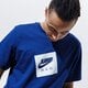 Vyriški marškinėliai JORDAN MARŠKINĖLIAI JUMPMAN BOX dd0963-492 spalva tamsiai mėlyna