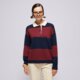 Moteriški marškinėliai LEVI'S MEGZTINIS IVY LEAGUE STRIPED SWEATER REDS a8504-0001 spalva tamsiai raudona