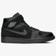 Vyriški kedai AIR JORDAN 1 MID 554724-050 spalva juoda