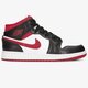 Vaikiški kedai AIR JORDAN 1 MID  dj4695-122 spalva raudona