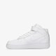 Vaikiški kedai NIKE AIR FORCE 1 MID  dh2933-111 spalva balta