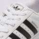 Vaikiški kedai ADIDAS SUPERSTAR II J jh9976 spalva balta