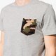 Vyriški marškinėliai ADIDAS MARŠKINĖLIAI CAMO PCKT TEE ay8875 spalva pilka