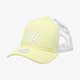 Moteriška kepurė su snapeliu NEW ERA KEPURĖ WMNS TRUCKER NY YANKEES NEW YORK YANKEES YELW 80581032 spalva geltona