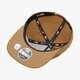 Vaikiška kepurė su snapeliu NEW ERA KEPURĖ COOPERSTOWN CORD NY YANKEES WHE 80371424 spalva ruda