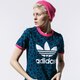 Moteriški marškinėliai ADIDAS MARŠKINĖLIAI SS AOP TEE ed4781 spalva daugiaspalvė
