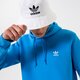 Vyriškas džemperis ADIDAS DŽEMPERIS SU GOBTUVU ESSENTIAL HOODY hk0098 spalva mėlyna