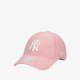 Moteriška kepurė su snapeliu NEW ERA KEPURĖ WMNS FASHION CORD 940 NYY PNK NEW YORK YANKEE 60222360 spalva rožinė