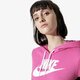 Moteriškas džemperis NIKE DŽEMPERIS W NSW HRTG HOODIE FLC ar2509-011 spalva rožinė