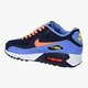 NIKE AIR MAX 90 MESH (GS)  724855408 spalva tamsiai mėlyna