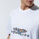 Vyriški marškinėliai ADIDAS MARŠKINĖLIAI ADV GRAPHIC TEE gd5609 spalva balta