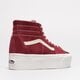 Moteriški kedai VANS UA SK8-HI TAPERED STACKFORM vn0a7q5ptwp1 spalva raudona