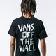 Vyriški marškinėliai VANS MARŠKINĖLIAI SCRATCHED VANS SS vn0a49krblk1 spalva juoda