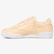 Moteriški kedai REEBOK CLUB C 85 PATENT DESERT DUST WHITE bs9778 spalva rusvai gelsva