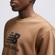 Vyriškas džemperis NEW BALANCE DŽEMPERIS ESSENTIALS STACKED LOGO mt31538dhe spalva ruda