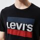 Vyriški marškinėliai LEVI'S MARŠKINĖLIAI SPORTSWEAR LOGO GRAPHIC 396360050 spalva juoda