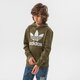 Vaikiškas džemperis ADIDAS DŽEMPERIS SU GOBTUVU TREFOIL HOODIE BOY hd2006 spalva rusvai žalsva