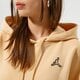Moteriškas džemperis JORDAN DŽEMPERIS SU GOBTUVU   W J ESSEN FLC HOODIE CORE dn4570-268 spalva rusvai gelsva