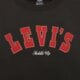 Moteriški marškinėliai LEVI'S MARŠKINĖLIAI GR TABOR TEE BLACKS 001mx-0022 spalva juoda