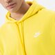 Vyriškas džemperis NIKE DŽEMPERIS SU GOBTUVU   NIKE SPORTSWEAR CLUB FLEECE bv2654-765 spalva geltona