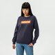 Moteriškas džemperis LEVI'S DŽEMPERIS GRAPHIC STANDARD CREW 18686-0061 spalva tamsiai mėlyna