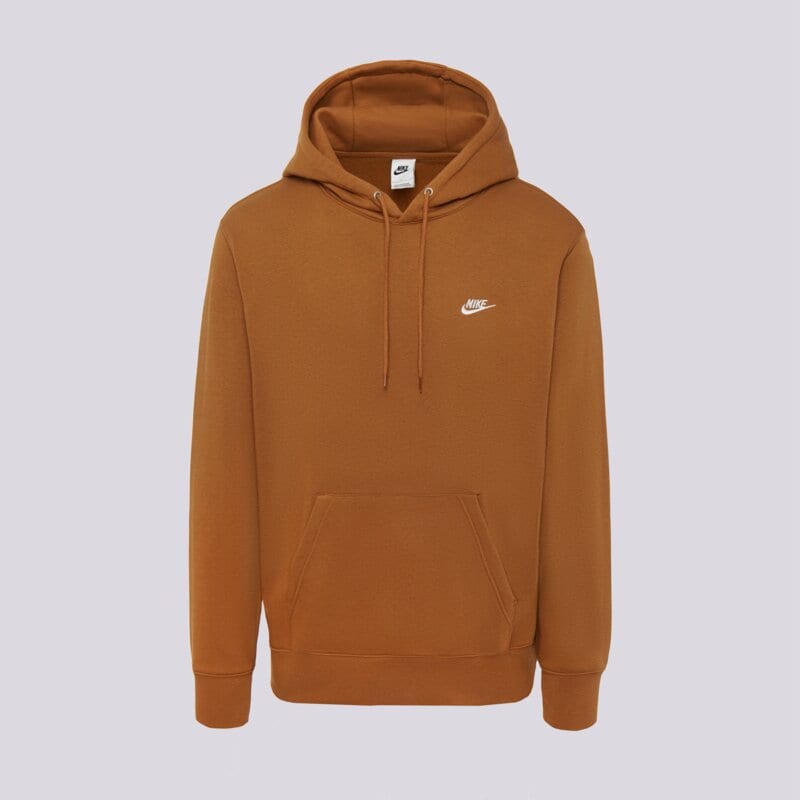 NIKE DŽEMPERIS SU GOBTUVU M NK CLUB BB PO HOODIE