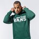 Vyriškas džemperis VANS DŽEMPERIS SU GOBTUVU   VANS CLASSIC PO HOODIE II vn0a456beei1 spalva žalia
