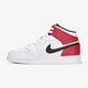 Vaikiški kedai AIR JORDAN 1 MID (GS) 554725-116 spalva balta