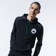 Vyriškas džemperis NEW ERA DŽEMPERIS SU GOBTUVU NBA PRINT PANEL HOODY BOSCEL BL 12369774 spalva juoda