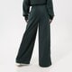 Moteriškos kelnės ADIDAS KELNĖS WIDE LEG PANT hk5086 spalva žalia