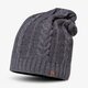 Moteriška kepurė TIMBERLAND KEPURĖ  ŽIEMINĖ CABLE SLOUCHY a1egj010 spalva tamsiai mėlyna