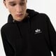 Vyriškas džemperis ALPHA INDUSTRIES DŽEMPERIS SU GOBTUVU BASIC 196318-03 spalva juoda