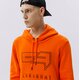 Vyriškas džemperis CONFRONT DŽEMPERIS SU GOBTUVU LOGO ORANGE cf321blm31002 spalva oranžinė